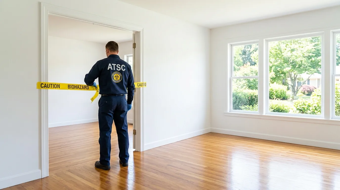 Certified biohazard cleanup crew performing Crime Scene Cleanup in Hickory Hills